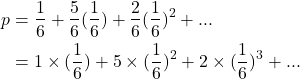 1 in pi probability